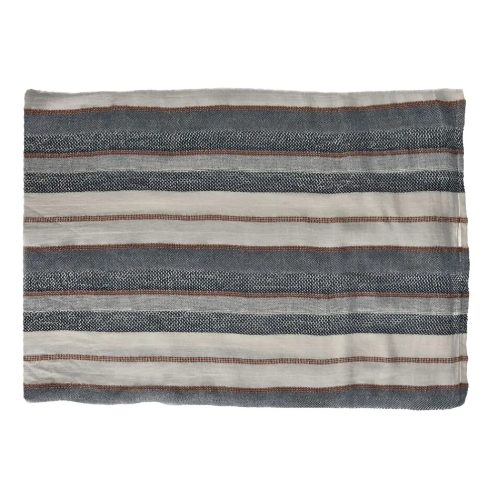 Pomax Linge De Table-ADRIATICO - nappe - coton - L 350 x W 170 cm - mix de couleurs