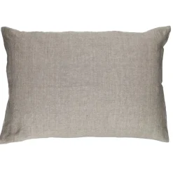 Pomax Coussins-ALPHA BASICS - coussin - lin - L 70 x W 50 cm - naturel