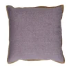 Pomax Coussins-ALPHA OPPOSITES - coussin - lin / coton - L 45 x W 45 cm - lavande