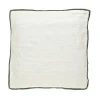 Pomax Coussins-ALPHA OPPOSITES - coussin - lin / coton - L 45 x W 45 cm - vert