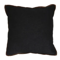 Pomax Coussins-ALPHA OPPOSITES - coussin - lin / coton - L 45 x W 45 cm - gris orage