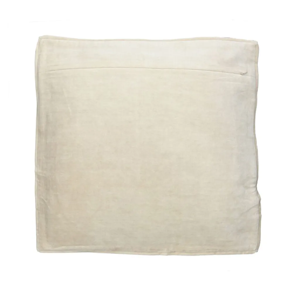 Pomax Coussins-ALPHA OPPOSITES - coussin - lin / coton - L 45 x W 45 cm - ocre