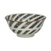 Pomax Vaisselle-ALTO - bol à soupe - porcelaine - DIA 15 x H 7 cm - noir/blanc
