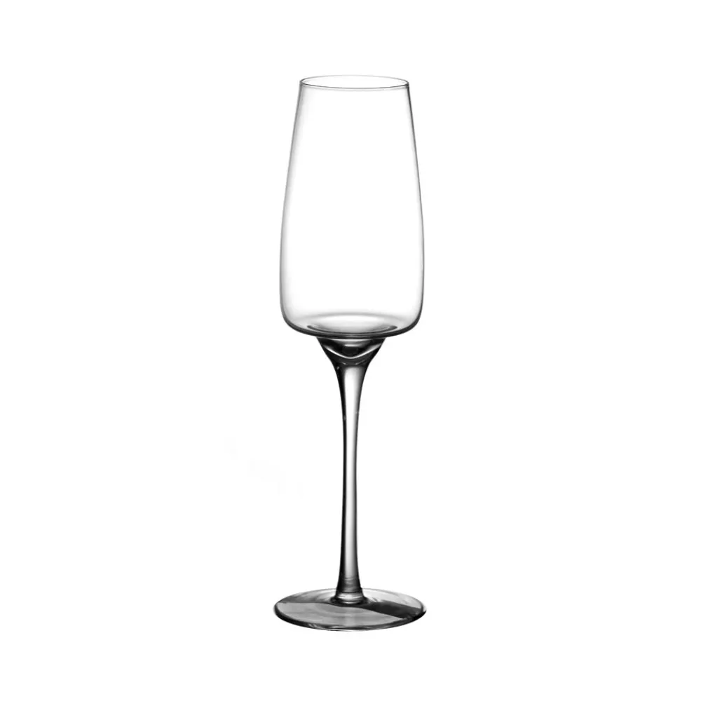 Pomax Verres-ANDØ - flûte à champagne - verre - DIA 6,5 x H 24 cm - transparent