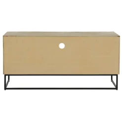 Pomax Armoires-ANGELA - armoire - bois de mangier / métal - L 120 x W 40 x H 57 cm - naturel