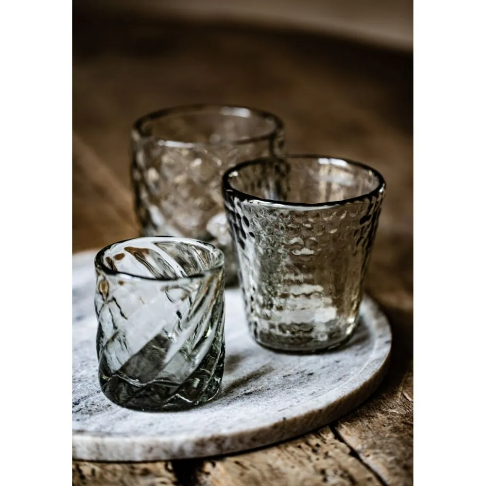 Pomax Photophores / T-lights-ANTIGUA - photophore - verre - DIA 7 x H 8 cm - transparent