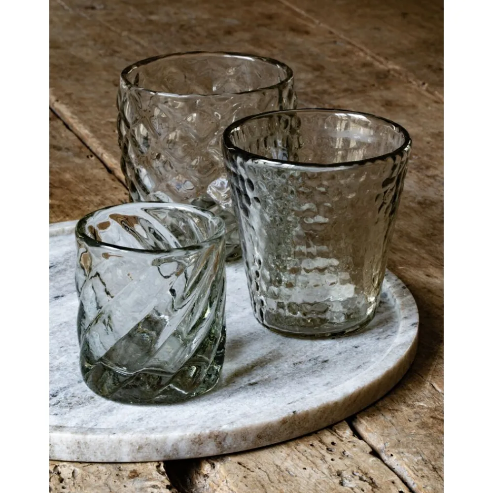 Pomax Photophores / T-lights-ANTIGUA - photophore - verre - DIA 7 x H 8 cm - transparent