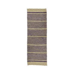Pomax Tapis-ARLES - tapis - jonc de mer / feuille de palmier - L 150 x W 50 cm - pourpre