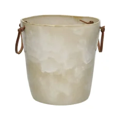 Pomax Accessoires-ASCOLI - refroidisseur de vin - grès - DIA 21 x H 21 cm - gris/beige