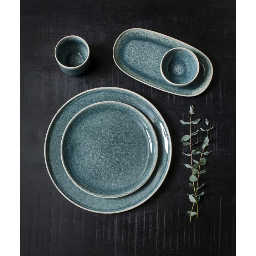 Pomax Vaisselle-AUDREY - assiette plate - grès - DIA 27,5 x H 3 cm - canard