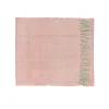 Pomax Linge De Table-AVIGNON - chemin de table - lin / viscose - L 140 x W 40 cm - rose