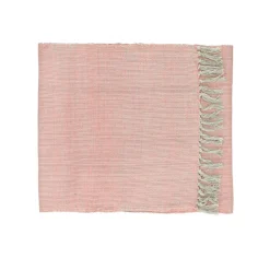 Pomax Linge De Table-AVIGNON - chemin de table - lin / viscose - L 140 x W 40 cm - rose