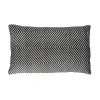 Pomax Coussins-AXUS - coussin - coton - L 50 x W 30 cm - noir/blanc