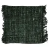 Pomax Coussins-AYALA - coussin - coton - L 45 x W 45 cm - vert forêt