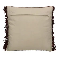 Pomax Coussins-AYALA - coussin - coton - L 45 x W 45 cm - rouille