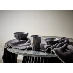 Pomax Vaisselle-BARISTA - bol à soupe - grès - DIA 15 x H 7 cm - chocolat