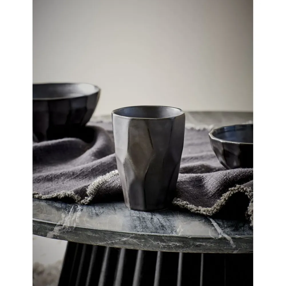 Pomax Vaisselle-BARISTA - bol à soupe - grès - DIA 15 x H 7 cm - chocolat