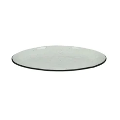 Pomax Vaisselle-BASIL - assiette à dessert - porcelaine - DIA 21 cm - blanc