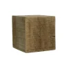 Pomax Objets De Décoration-BLOXX - bloc - bois de mangier - L 20 x W 20 x H 20 cm