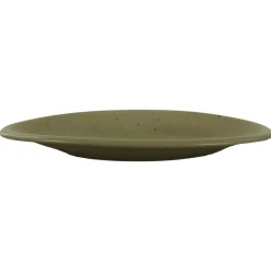 Pomax Vaisselle-BOSQUE - assiette de présentation - grès - L 40 x W 27 x H 4 cm - olive