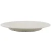 Pomax Vaisselle-BOSQUE - assiette plate - grès - DIA 28 x H 3 cm - blanc