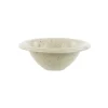 Pomax Vaisselle-BOSQUE - bol à céréales - grès - DIA 17 x H 6 cm - blanc