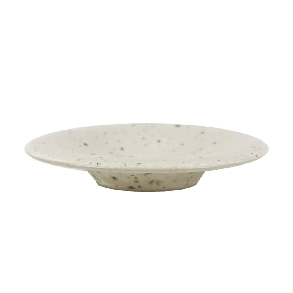 Pomax Vaisselle-BOSQUE - bol à pâtes/soup - grès - DIA 20 x H 5 cm - blanc