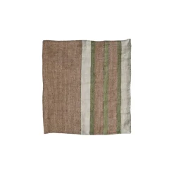 Pomax Linge De Table-BRUNELLO - serviette - lin - L 40 x W 40 cm - mix de couleurs