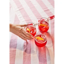 Pomax Verres-BUBBLE - verre à eau - verre - DIA 8,2 x H 11 cm - transparent