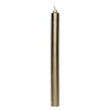 Pomax Bougies-CANDLE - bougie - cire de paraffine - H 25 cm - champagne