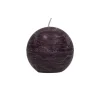 Pomax Bougies-CANDLE - bougie - cire de paraffine - DIA 6 cm - pourpre