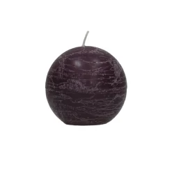 Pomax Bougies-CANDLE - bougie - cire de paraffine - DIA 6 cm - pourpre