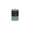 Pomax Bougies-CANDLE - bougie - cire de paraffine - DIA 5 x H 8 cm - aqua clair