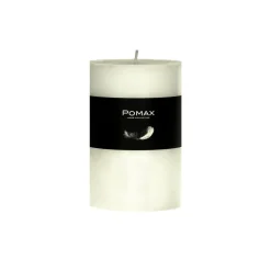 Pomax Bougies-CANDLE - bougie - cire de paraffine - DIA 7 x H 10 cm - ivoire