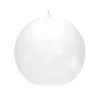 Pomax Bougies-CANDLE - bougie - cire de paraffine - DIA 9 cm - Blanc
