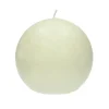 Pomax Bougies-CANDLE - bougie - cire de paraffine - DIA 9 cm - ivoire