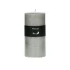 Pomax Bougies-CANDLE - bougie - cire de paraffine - DIA 7 x H 14 cm - lin