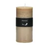 Pomax Bougies-CANDLE - bougie - cire de paraffine - DIA 7 x H 14 cm - miel