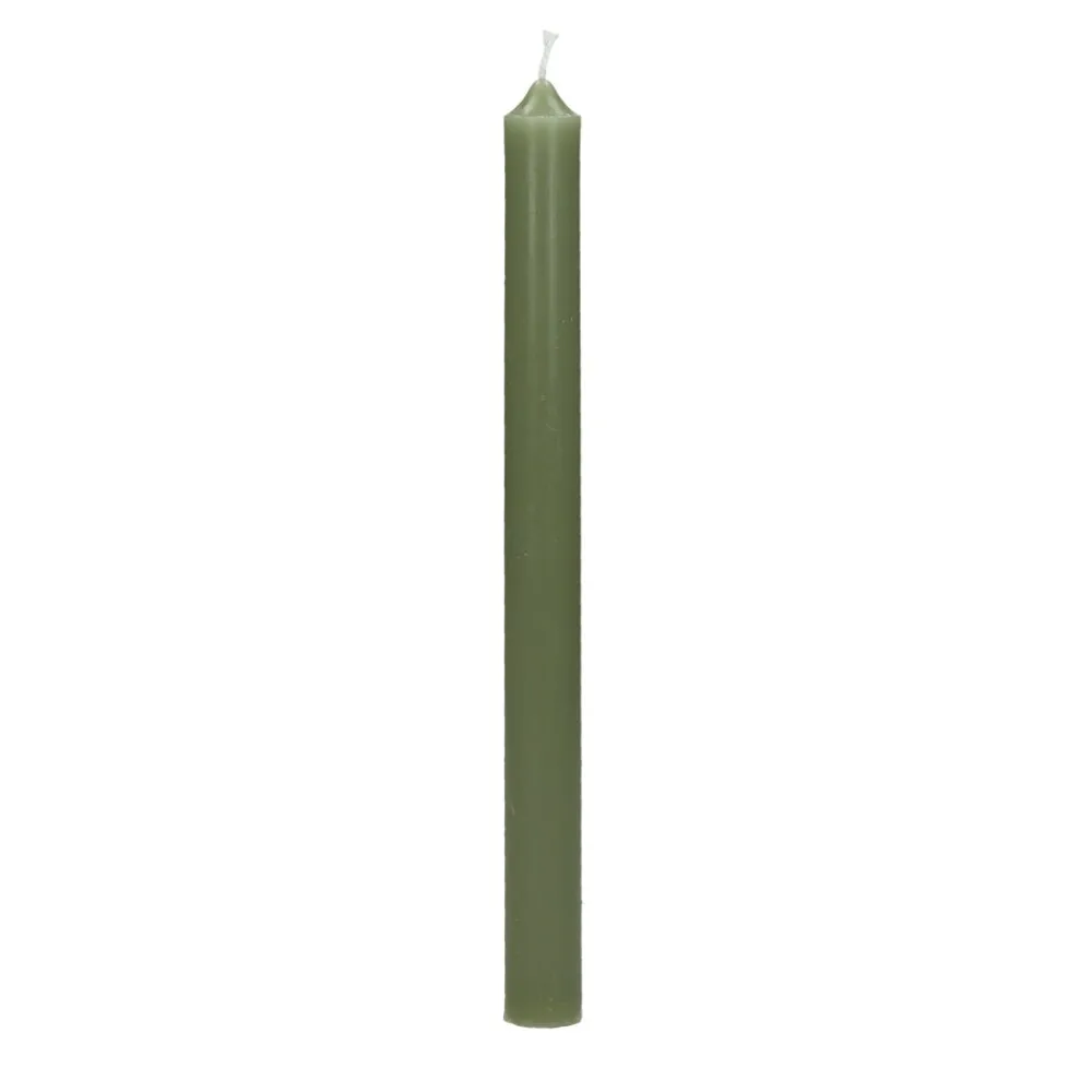 Pomax Bougies-CANDLE - bougie - cire de paraffine - H 25 cm - avocat