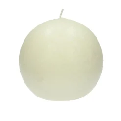 Pomax Bougies-CANDLE - bougie - cire de paraffine - DIA 9 cm - ivoire