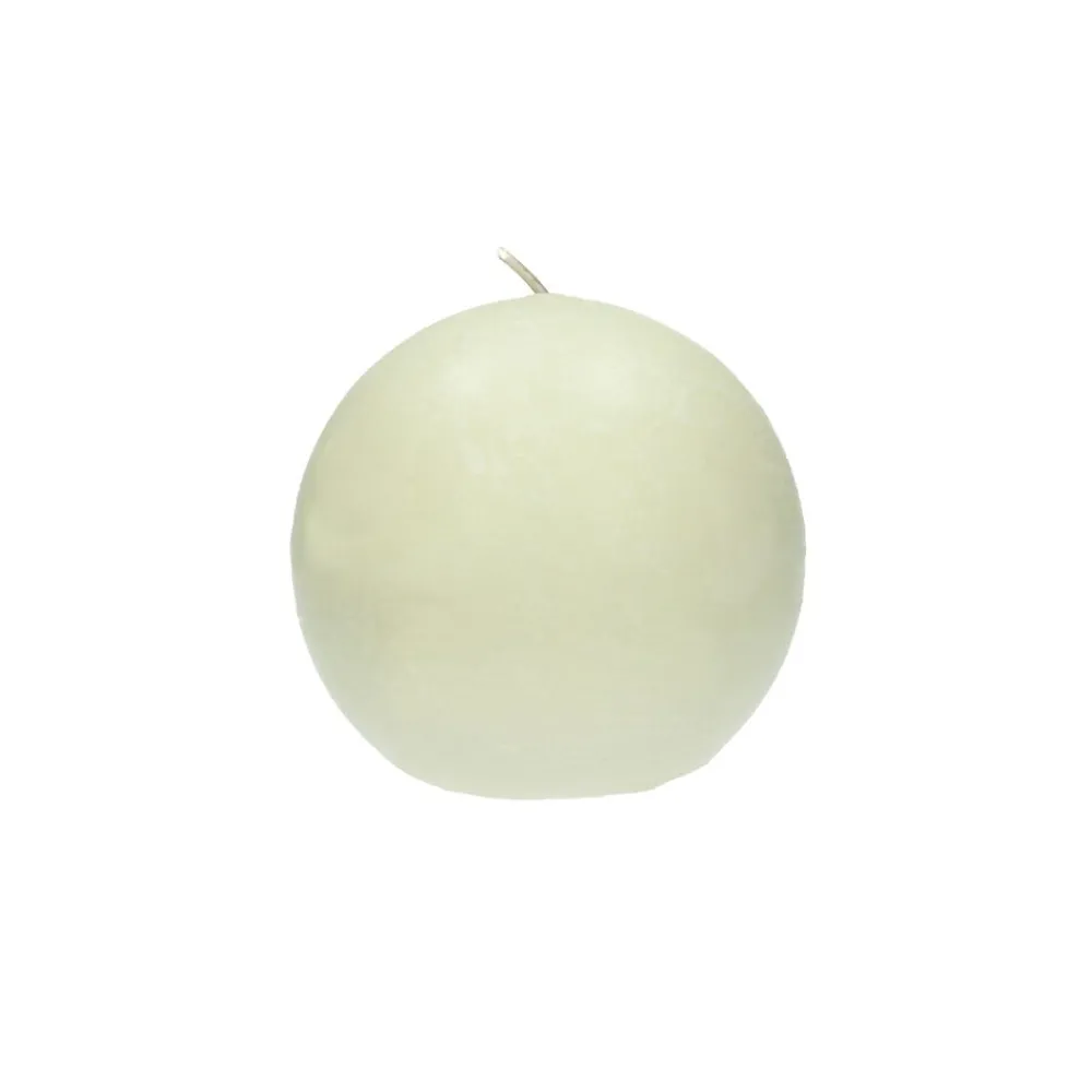 Pomax Bougies-CANDLE - bougie - cire de paraffine - DIA 6 cm - ivoire