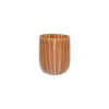 Pomax Photophores / T-lights-CANNES - vase/photophore - verre - DIA 9 x H 11 cm - ambre