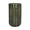 Pomax Photophores / T-lights-CANNES - vase/photophore - verre - DIA 16 x H 30 cm - kaki