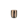 Pomax Photophores / T-lights-CANNES - vase/photophore - verre - DIA 7 x H 8 cm - ivoire