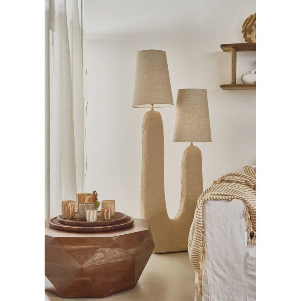 Pomax Photophores / T-lights-CANNES - vase/photophore - verre - DIA 9 x H 11 cm - ambre