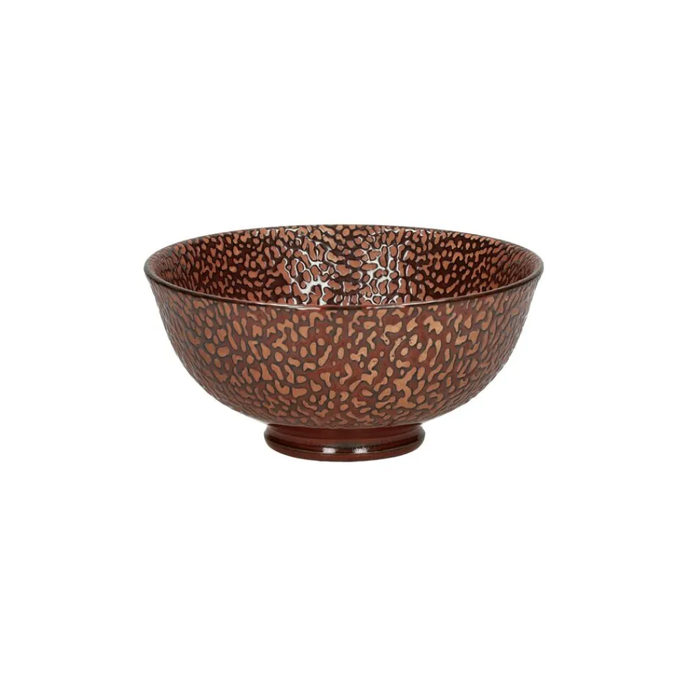 Pomax Vaisselle-CENSU - bol à céréales - porcelaine - DIA 12 x H 6 cm - cuivre