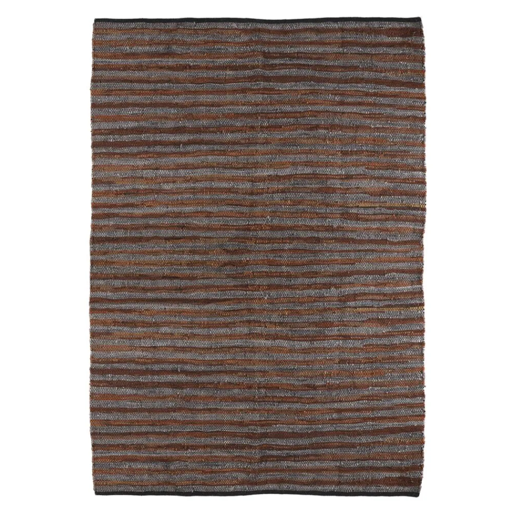 Pomax Tapis-CEYLON - tapis - cuir recyclé - L 240 x W 180 cm - multicolore