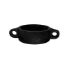 Pomax Bols & Paniers-CHANELLE - bol - bois de mangier - L 27 x W 17 x H 7 cm - noir