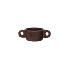Pomax Bols & Paniers-CHANELLE - bol - bois de mangier - L 21,5 x W 12 x H 7 cm - noyer