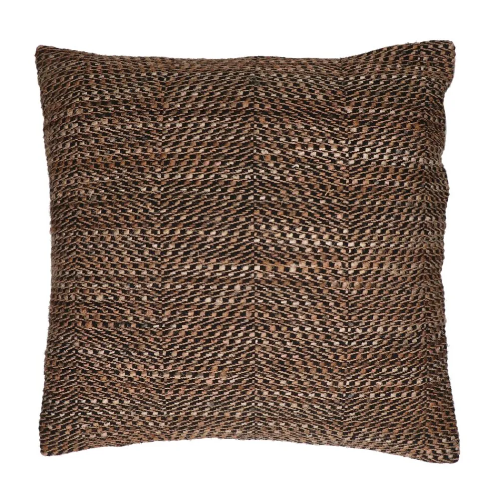 Pomax Coussins-CHIQUE - coussin - coton - L 45 x W 45 cm - brun